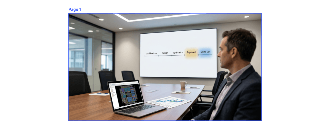 semiconductor project timeline